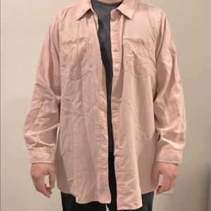 Pink Button-down